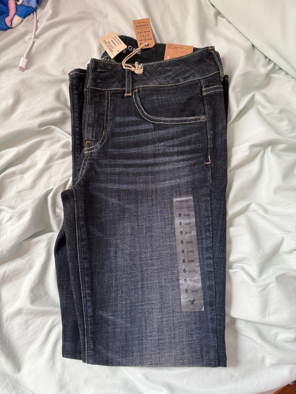 American Eagle Outfitters Dark Wash Flare Jeans